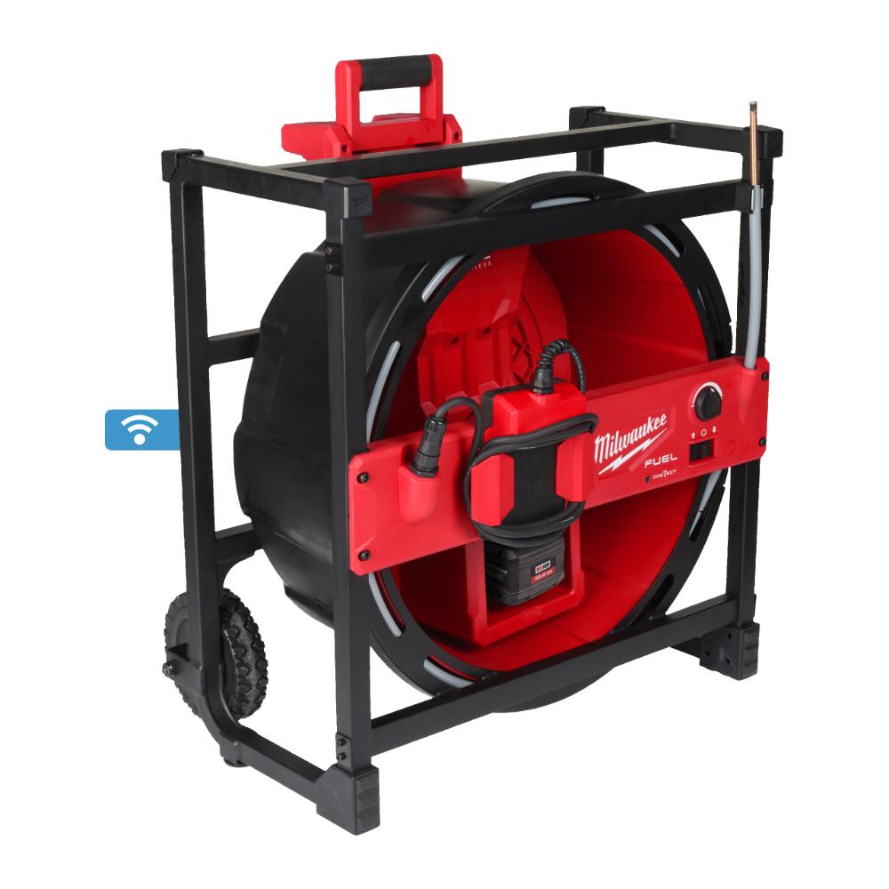 Milwaukee M18 Hochgeschwindigkeits-Rohrreiniger mit flexibler Welle M18HSFSM-122