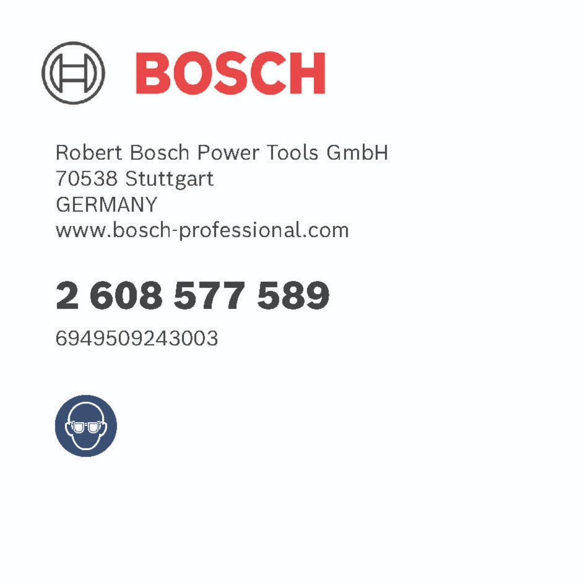 Bosch PRO Stainless Steel HSS-Co Spiralbohrer, 2 x 24 x 49 mm
