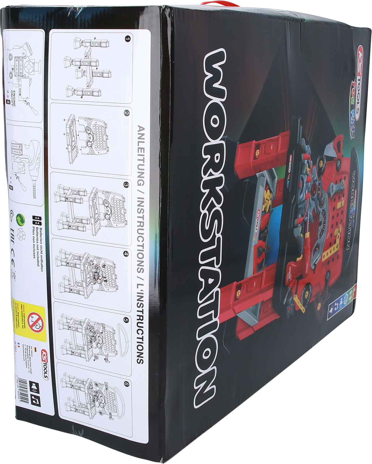 KS TOOLS Workstation for Kids, 78 tlg.