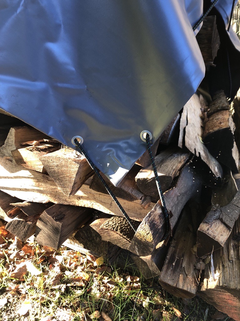 Abdeckplane für Brennholz, Abmessung 4,5m x 2,3m