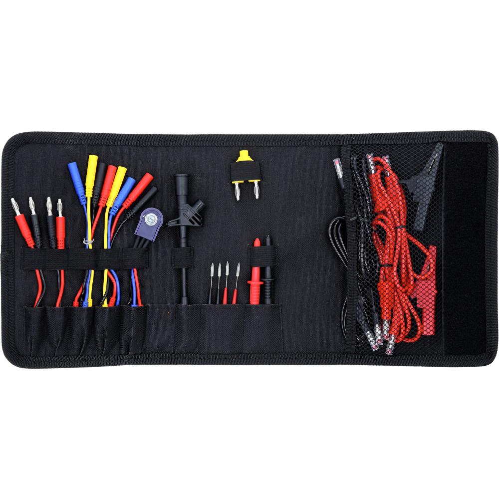 KS Tools 12/24V Diagnose Prüf- und Mess-Kabel-Satz, 25-tlg