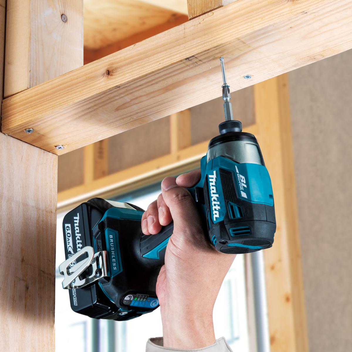 Makita Akku-Schlagschrauber LXT 18V 1/4 Zoll - 180 Nm - 0-3.800 U/min - DTD173RTJ