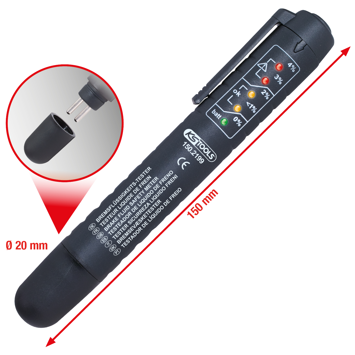 KS Tools Bremsflüssigkeitstester