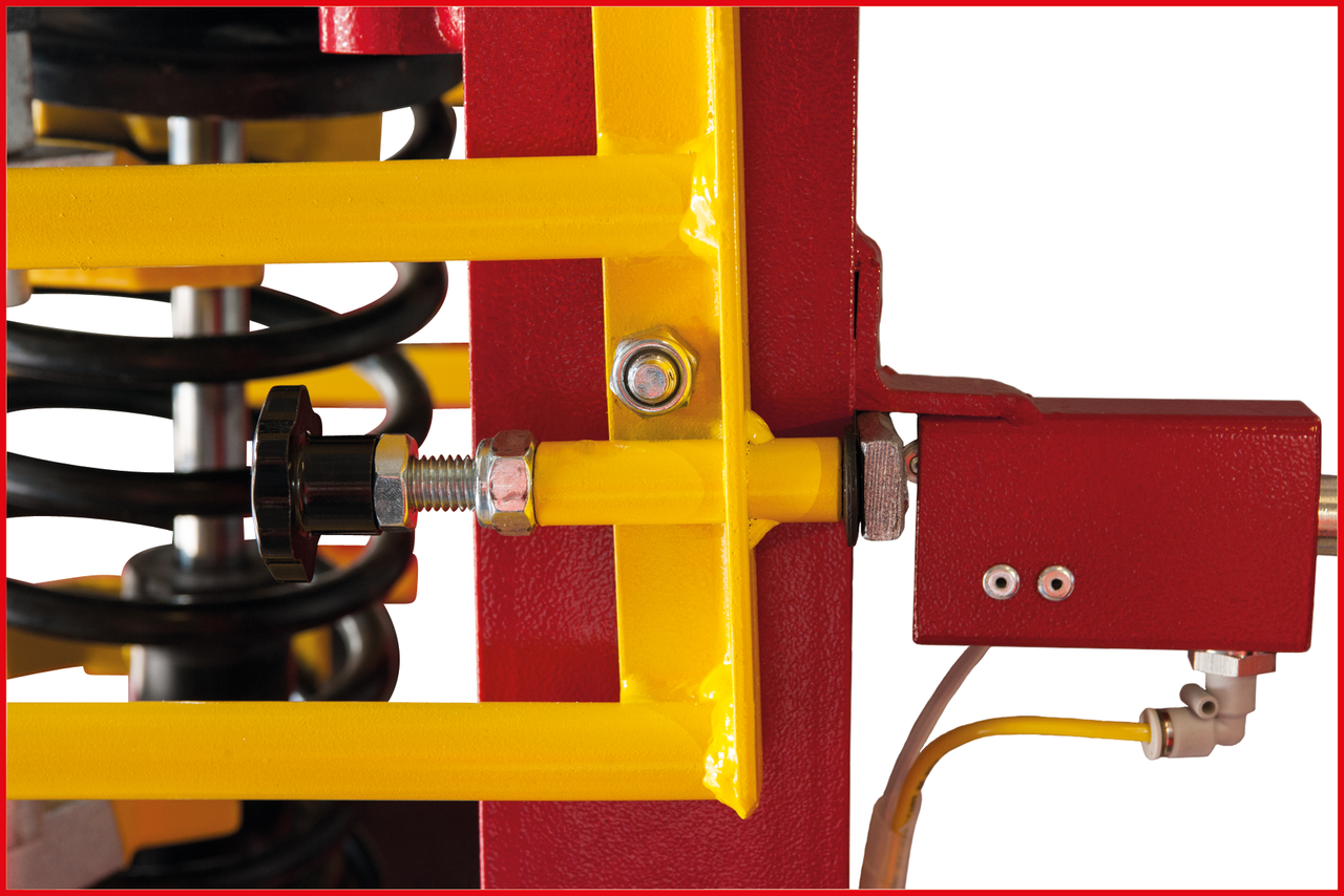 KS Tools Druckluft-Stand-Federspanner inkl. Adapterplatte