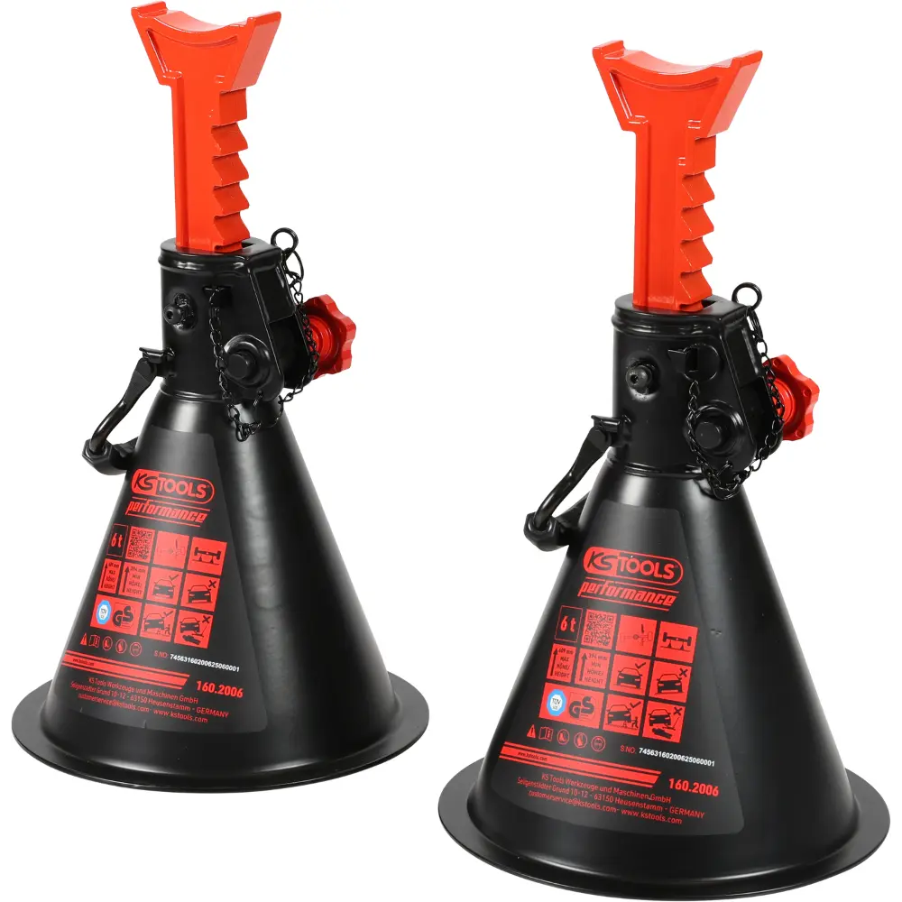 KS TOOLS performance Unterstellbock, 6 t, paarweise