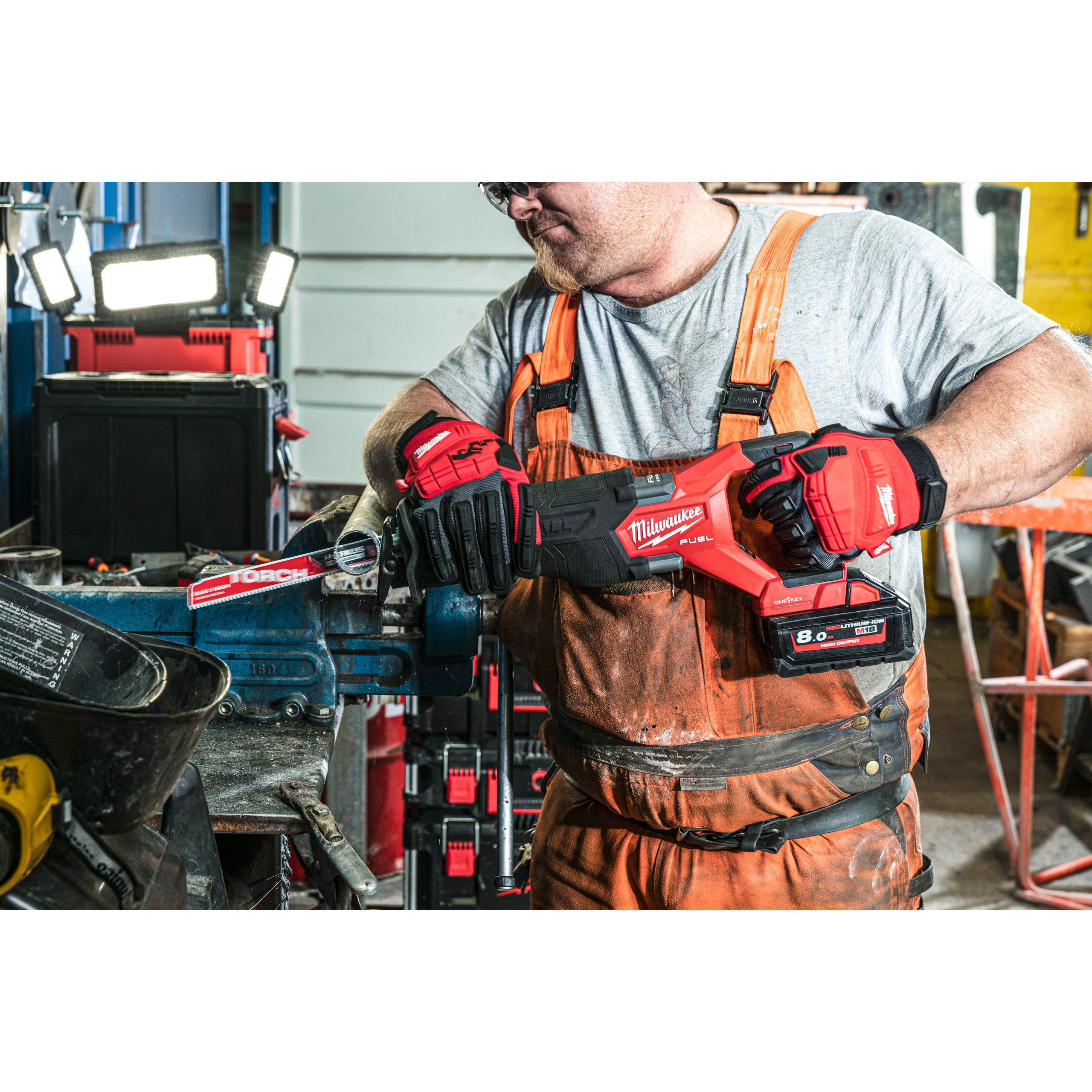 Milwaukee ONE KEY Akku-Säbelsäge M18 ONEFSZ-0X