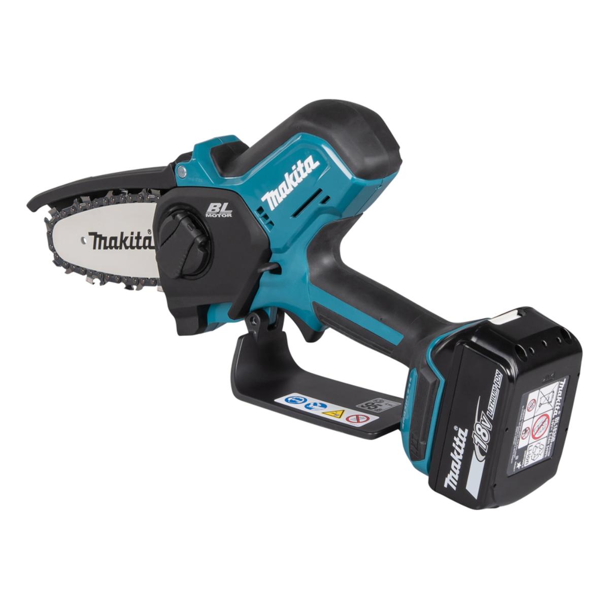 Makita Akku-Astsäge LXT 18V - 10 cm Schwert - mit 2x Akku und viel Zubehör - DUC101RX06