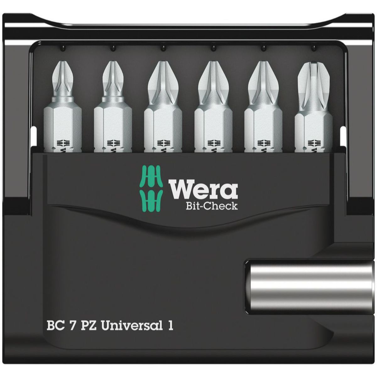 Wera Bit-Check 7 PZ Universal 1, 7-teilig
