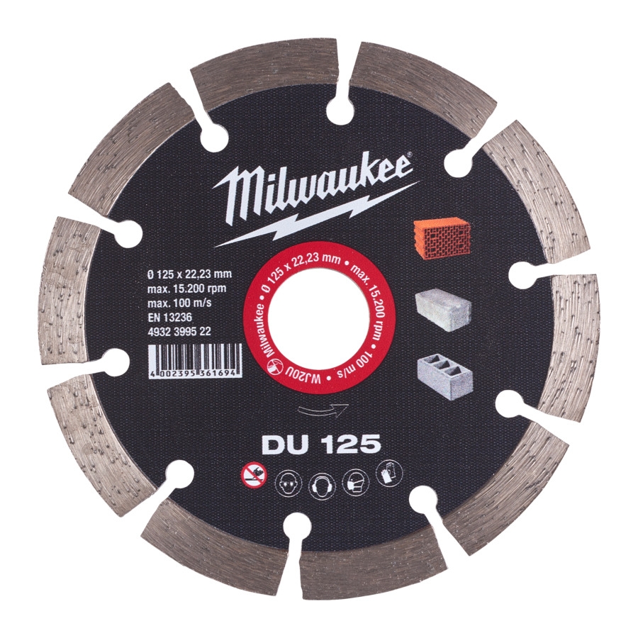 Milwaukee - Diamanttrennscheibe Contractor DU125