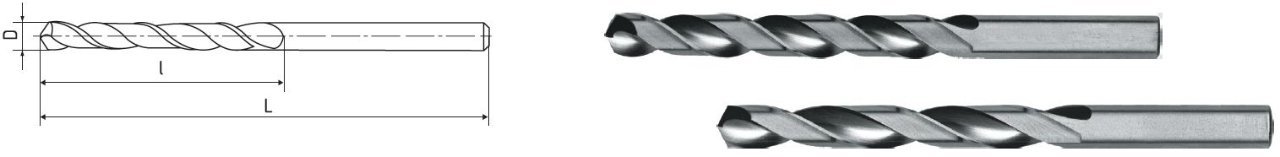 ELMAG HSS Co5-Spiralbohrer DIN 338