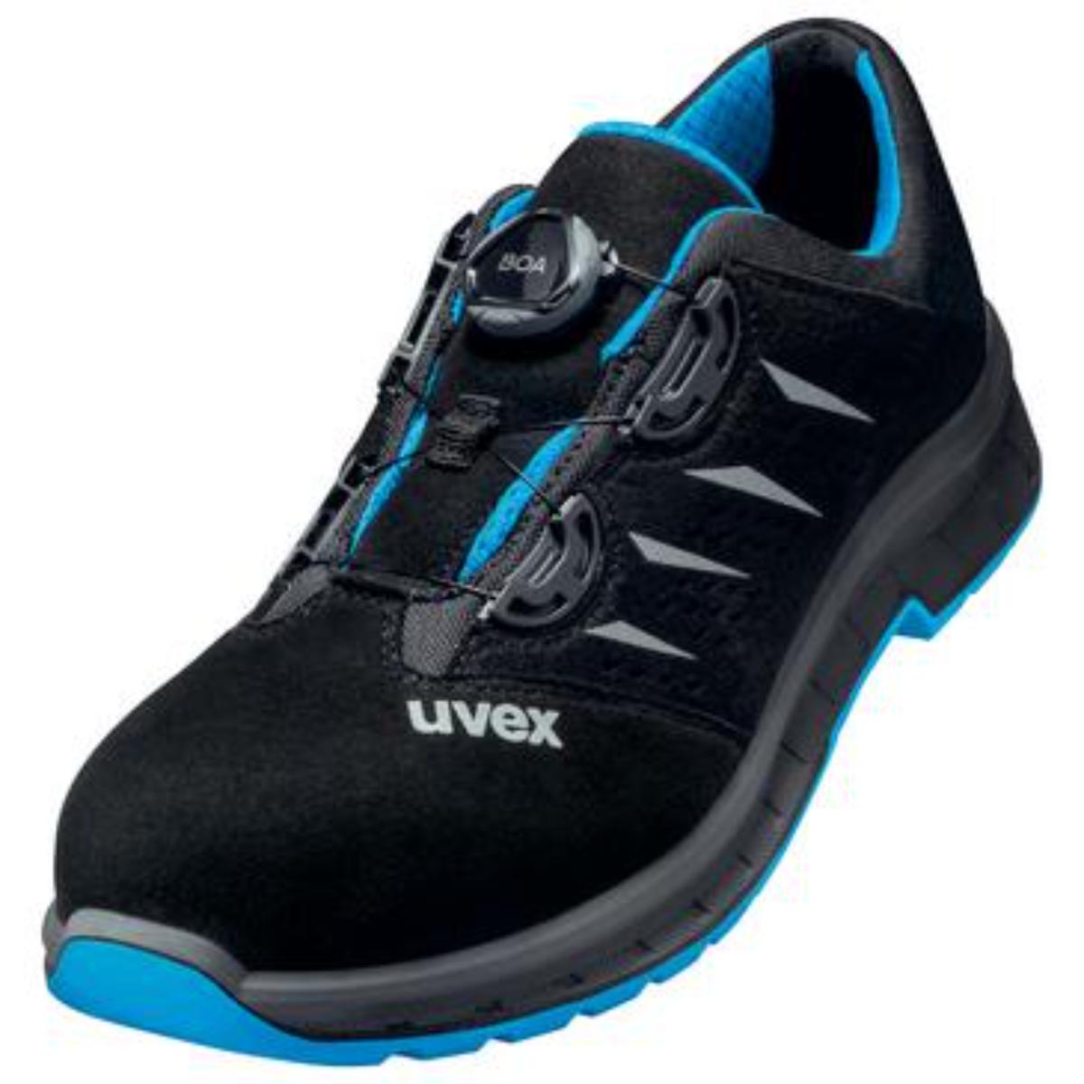 uvex 2 trend BOA SicherheitsschuhHalbschuhe S1P blau-schwarz