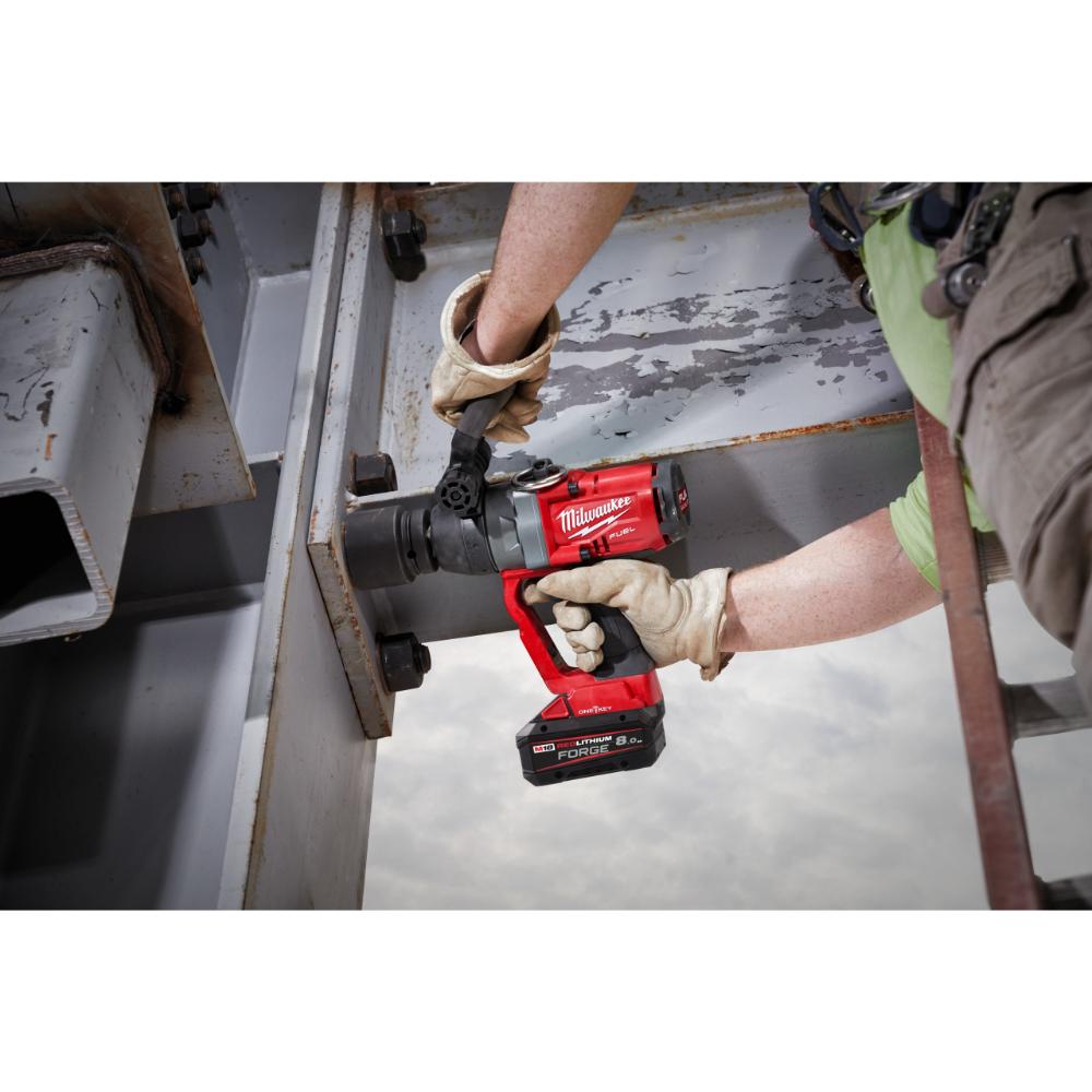Milwaukee M18 FUEL ONE-KEY 1 Zoll Akku-Schlagschrauber mit Sprengring M18ONEFHIWF1-802X