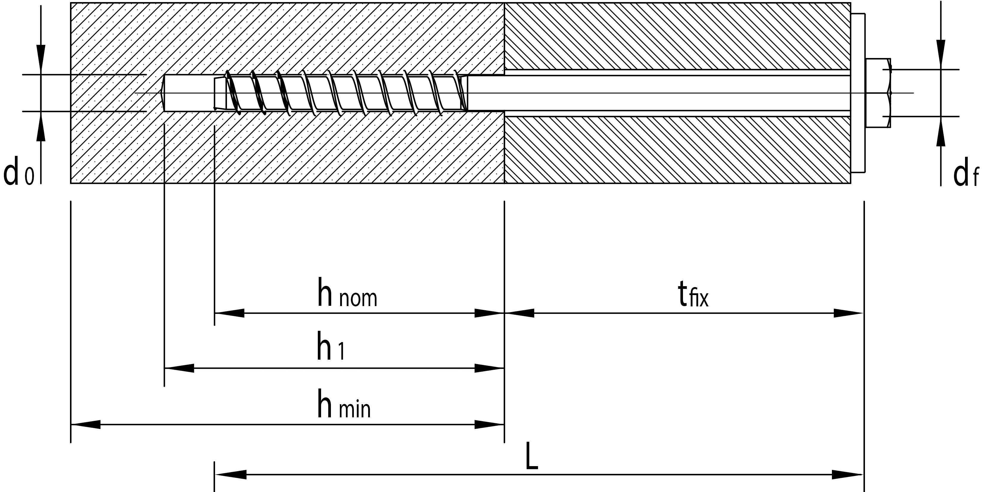 HECO MULTI-MONTI-plus 12 x 200mm S Sechskantkopf 25 St.