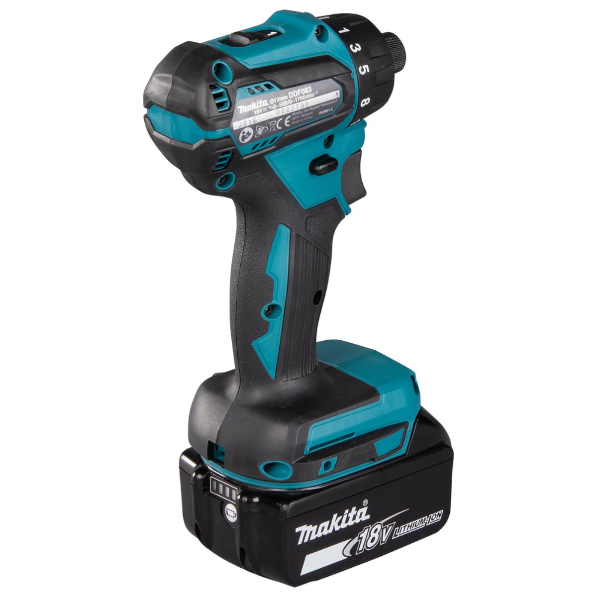 Makita Akku-Bohrschrauber 18V 40 Nm 0 – 1 700 min⁻¹