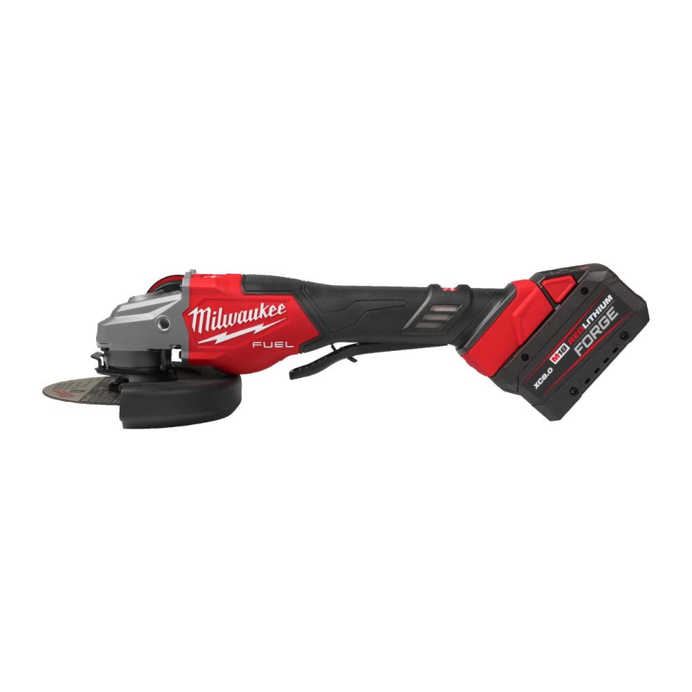 Milwaukee M18 FUEL Akku-Hochleistungswinkelschleifer 150 mm mit Bremse & Paddelschalter - M18FHSAG15