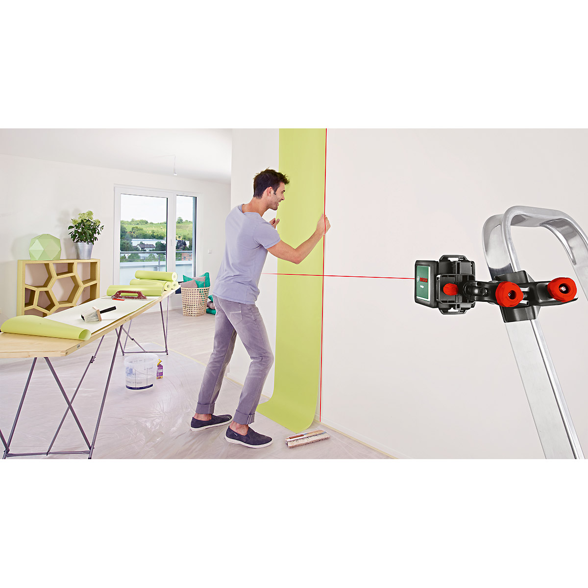 Bosch Kreuzlinien-Laser Quigo