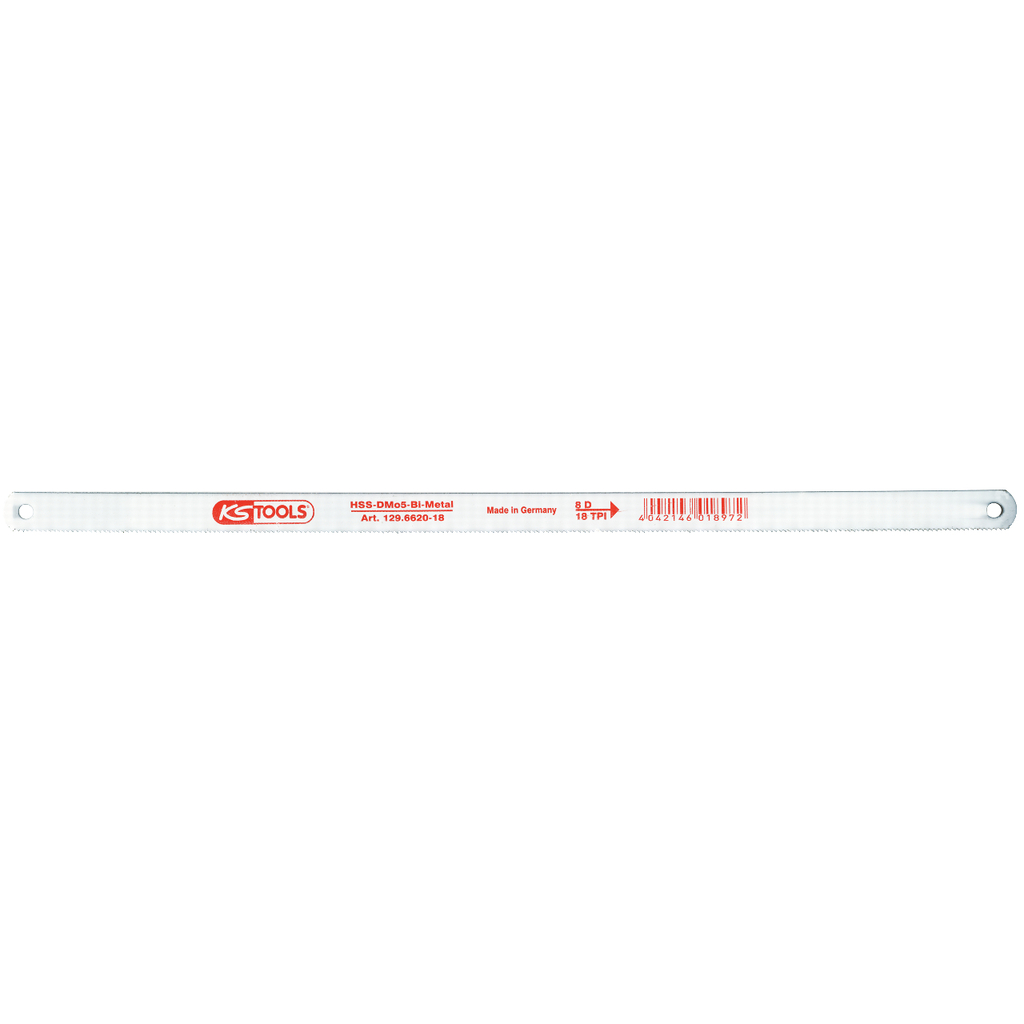 KS Tools HSS-Bi-Co 8 Metallhochleistungs-Sägeblatt, Zahnabstand 1,4mm