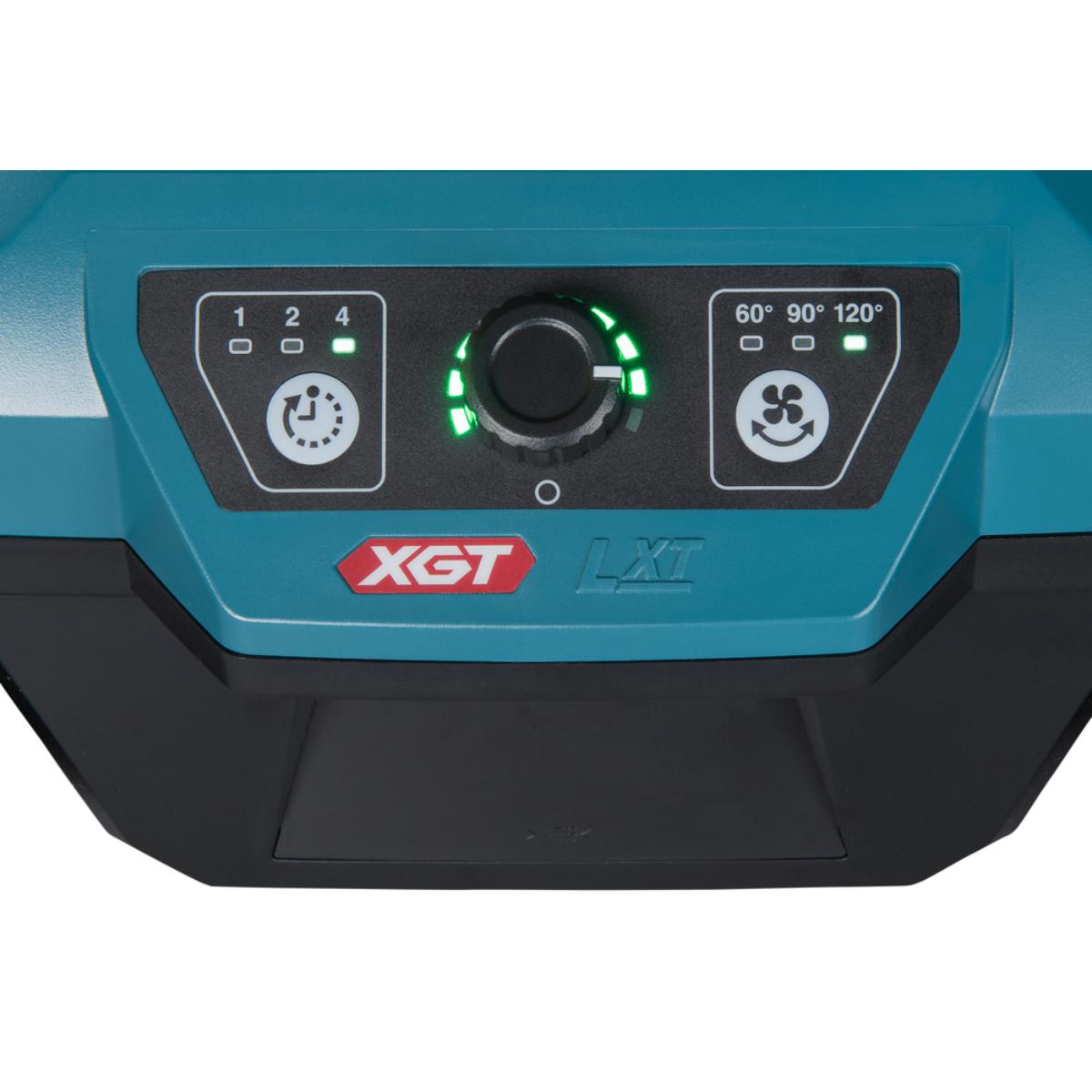 Makita Akku-Lüfter XGT - 40V max./230V - 38-120 m³/min - 1,6-5,0 m/s - CF003GZ