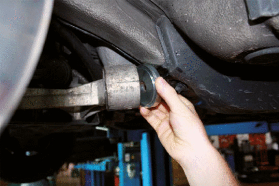 KS Tools Silentlager-Werkzeug-Satz, VAG Vorderachskonsole, 8-tlg