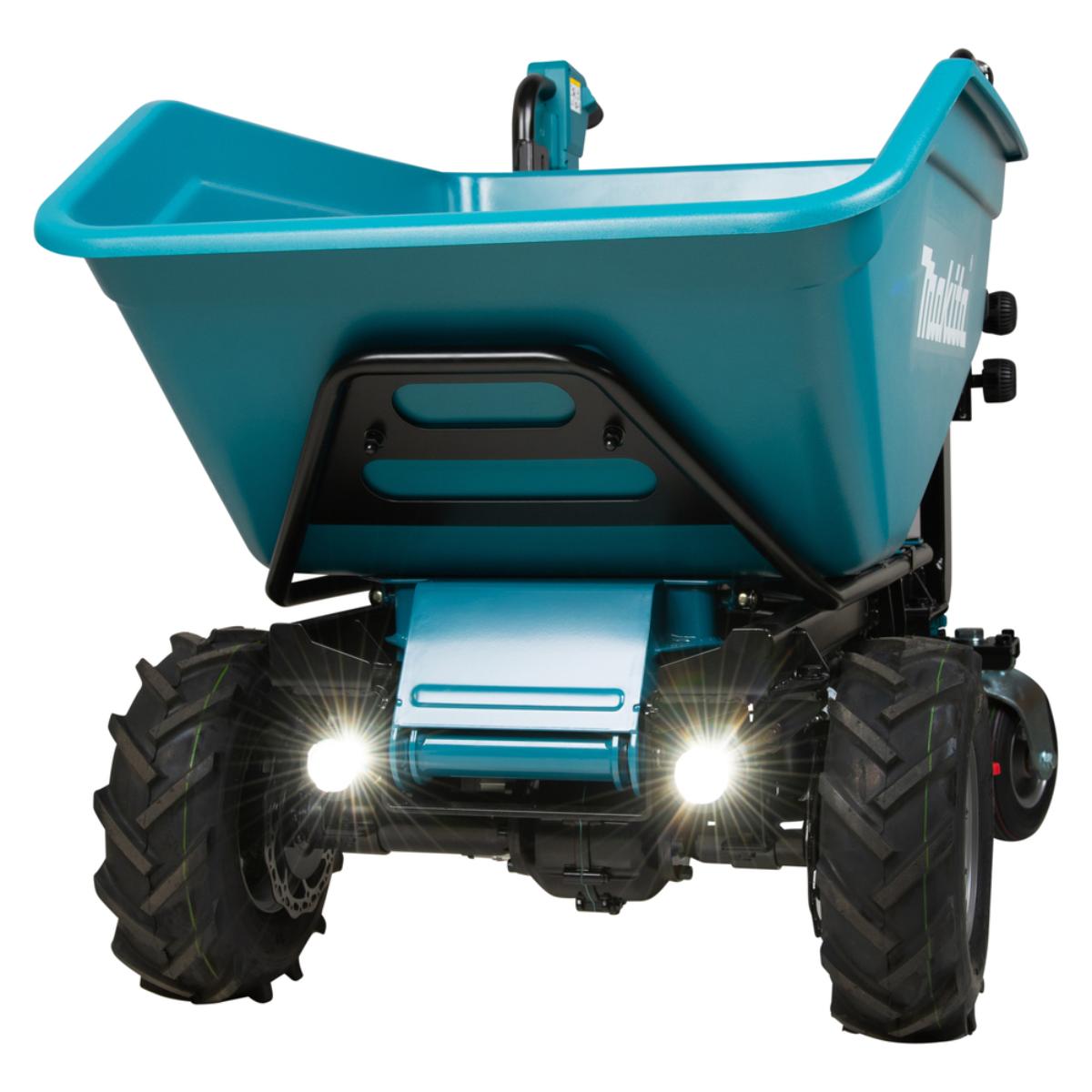 Makita Akku-Schubkarre 2x18V - 300 kg - 0-1,5/3,5 km/h - DCU602Z