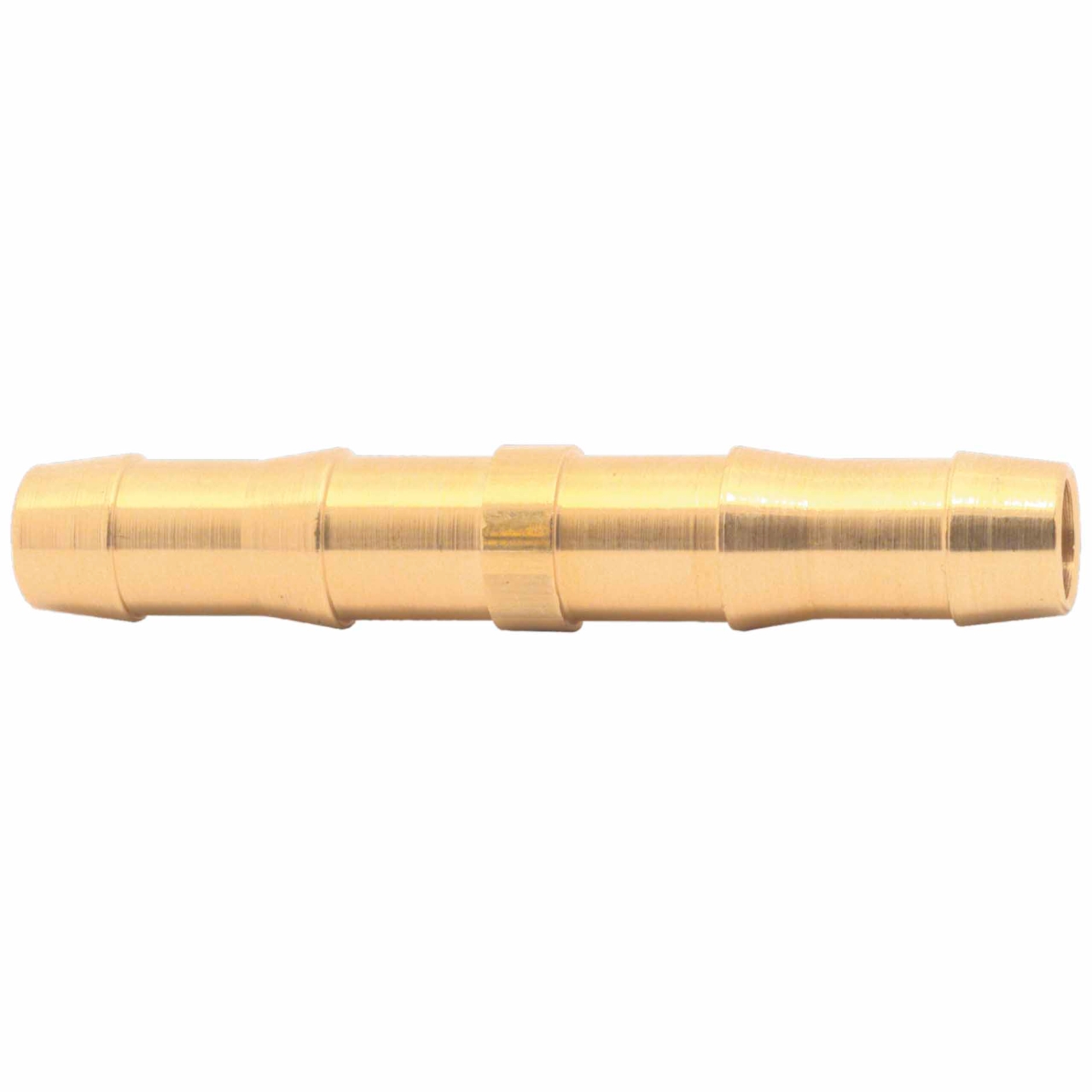 ELMAG Schlauchverbindungsrohr für 9 mm Schlauch, Messing 2 Stück