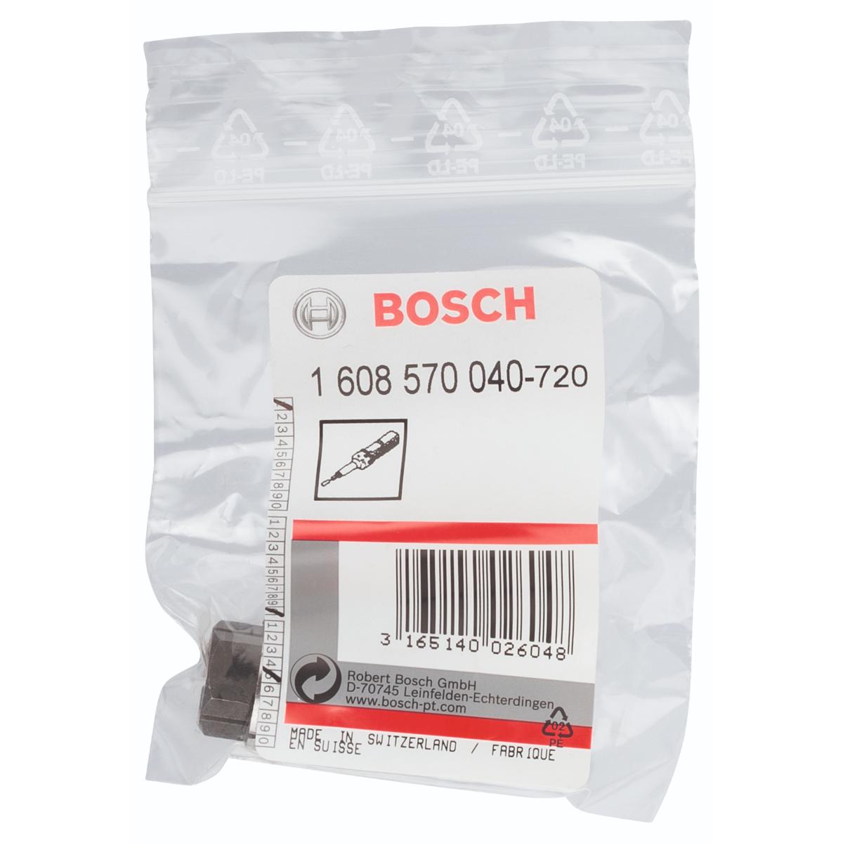 Bosch Spannzange mit Spannmutter für Geradschleifer