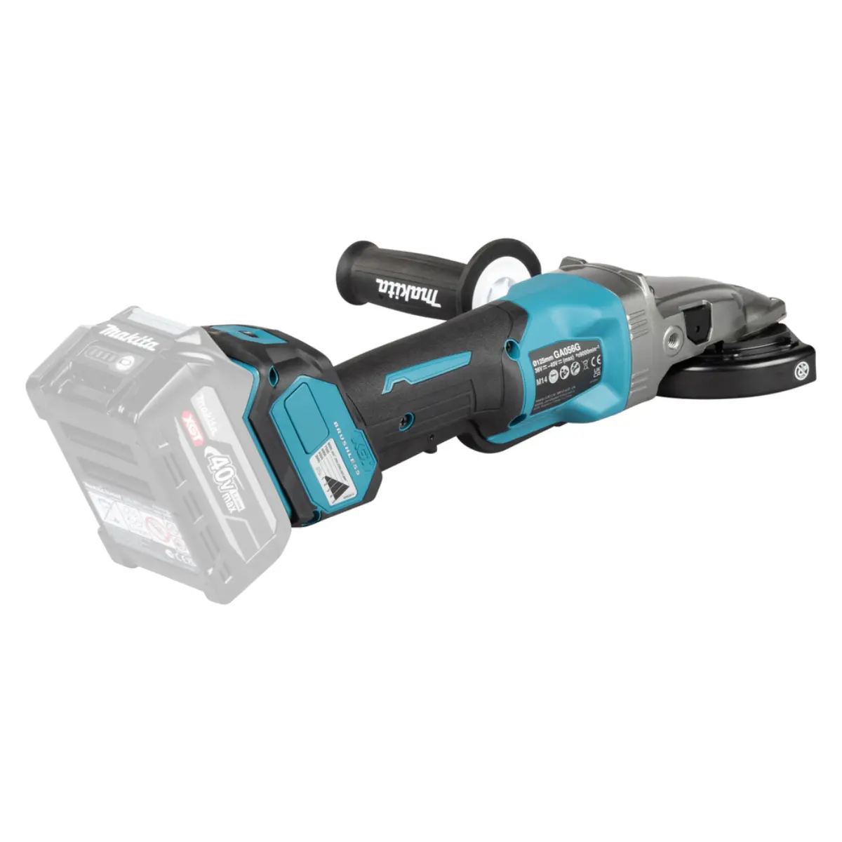 Makita Akku-Flachkopf-Winkelschleifer - GA056GZ