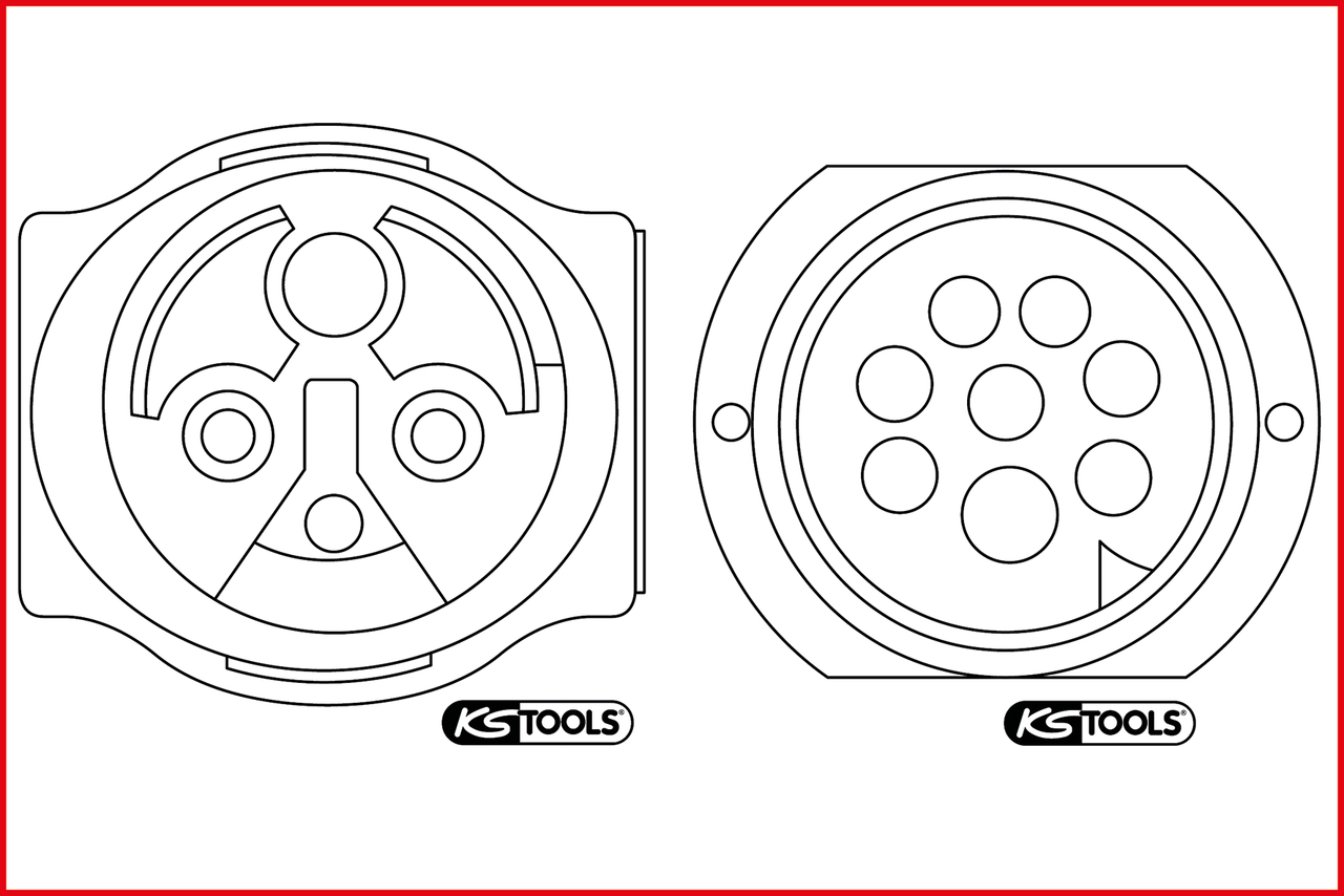 KS Tools Kabel-Entriegelungswerkzeug für Rundstecker und Rundsteckhülsen 1,5 - 3,5mm