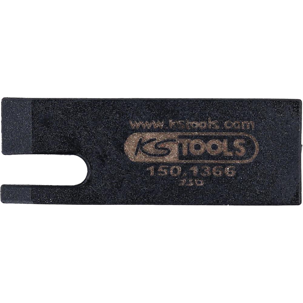KS Tools Kommunikationsstecker-Entriegelungswerkzeug am Batteriemodul der HV-Batterie für Audi und P