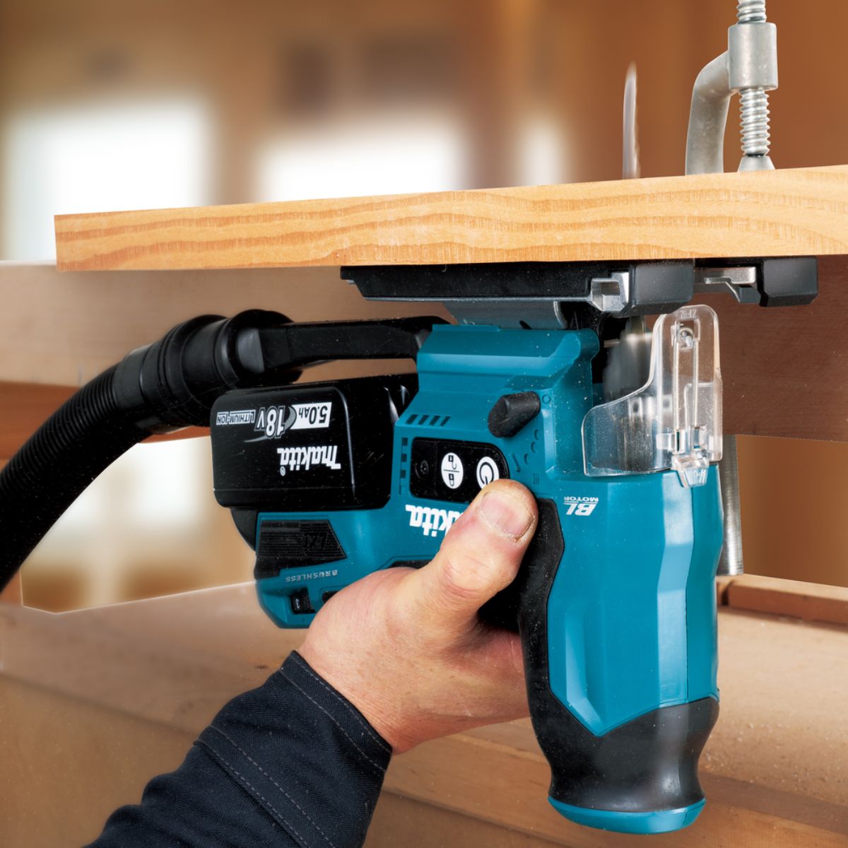 Makita Akku-Pendelhubstichsäge 18V LXT (ohne Akku, ohne Ladegerät) DJV185Z