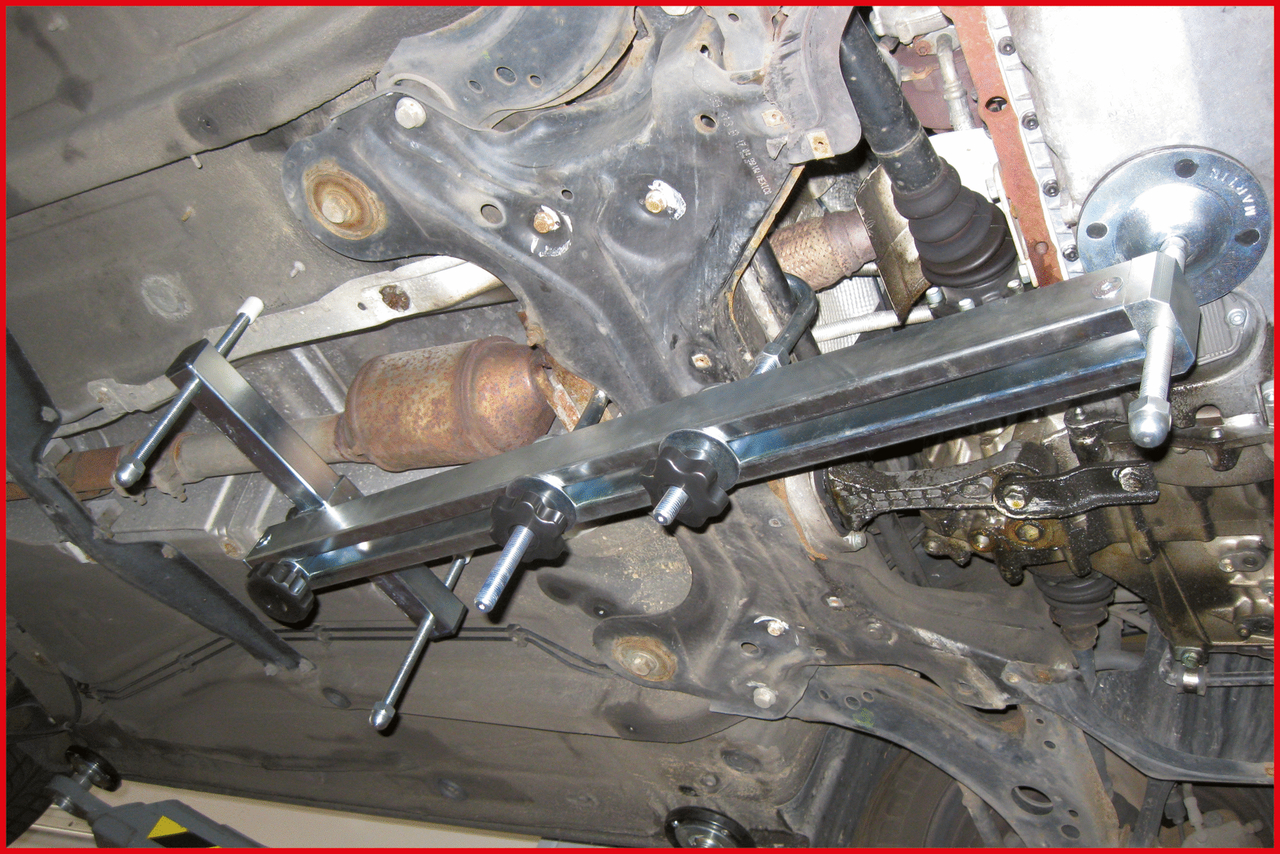 KS Tools Universal Motor-Stütztraverse