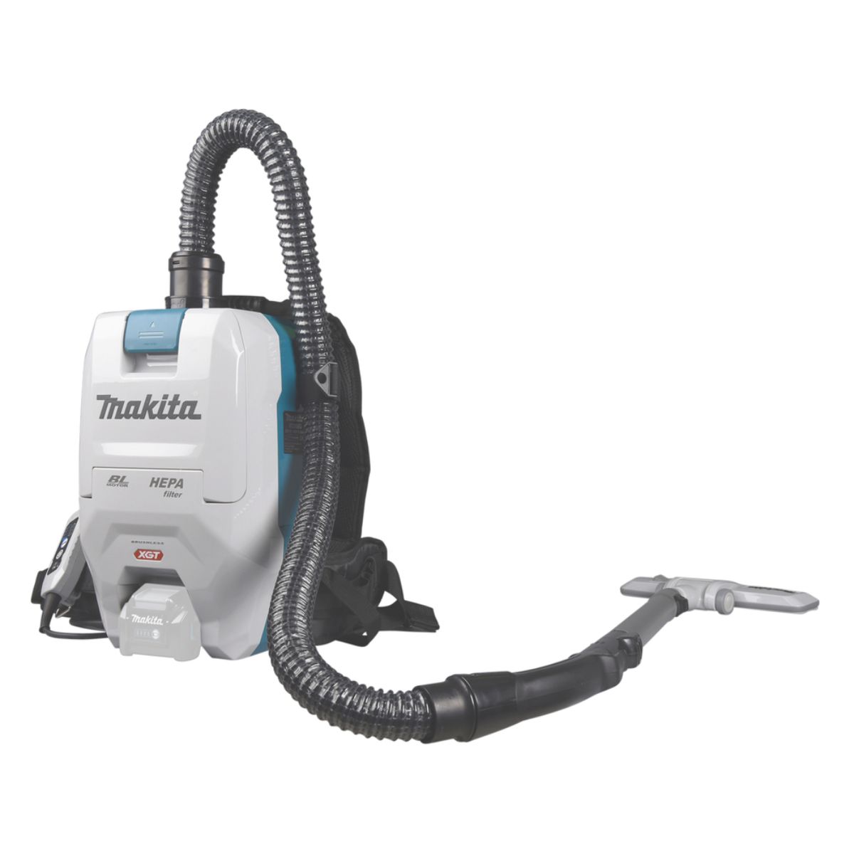 Makita Akku-Rucksackstaubsauger XGT 40V max. (ohne Akku, ohne Ladegerät) VC008GZ