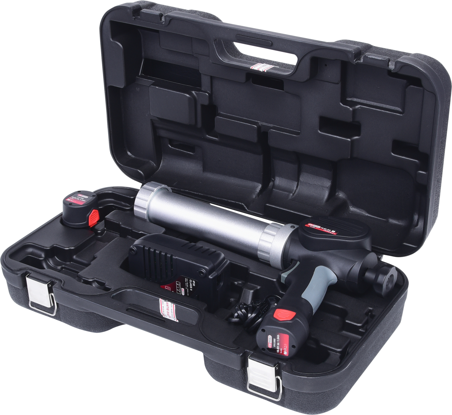 KS Tools Akku-Kartuschen-Pistole 310 ml mit 1 Akku und 1 Ladegerät
