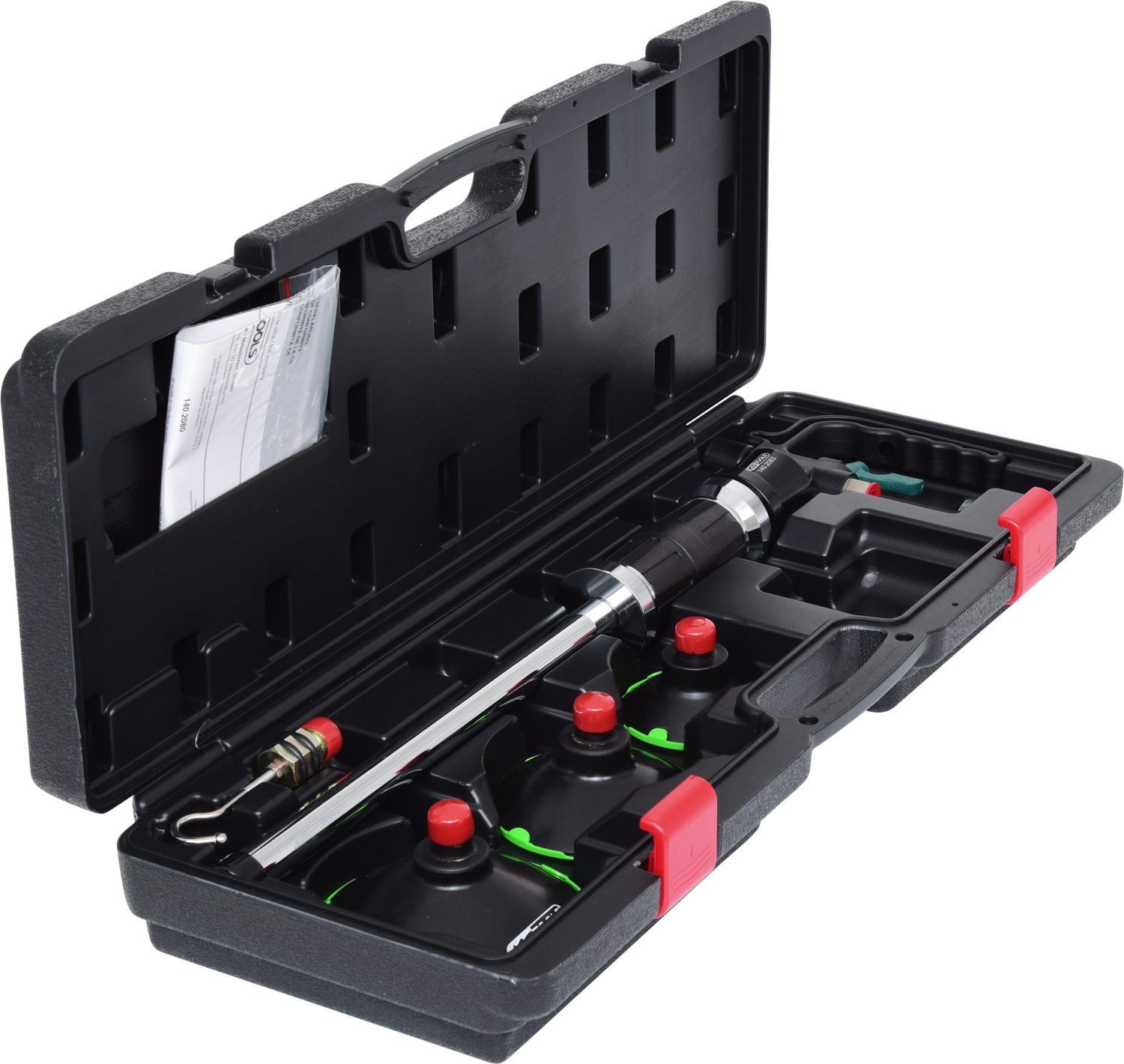 KS Tools Druckluft-Ausbeulhammer-Satz, 5-tlg