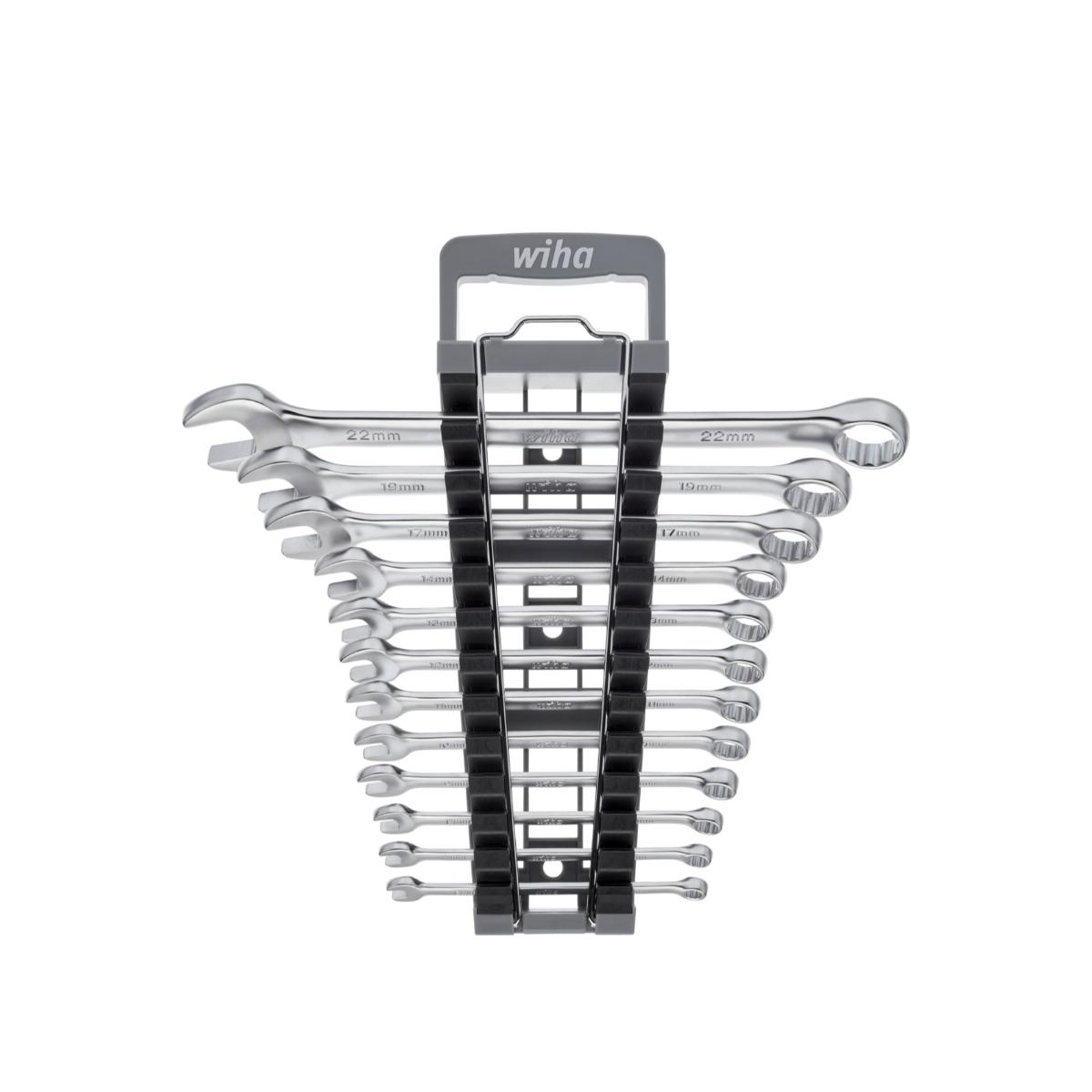 Wiha Ring-Gabelschlüssel Set 12-teiliges Set in Halter