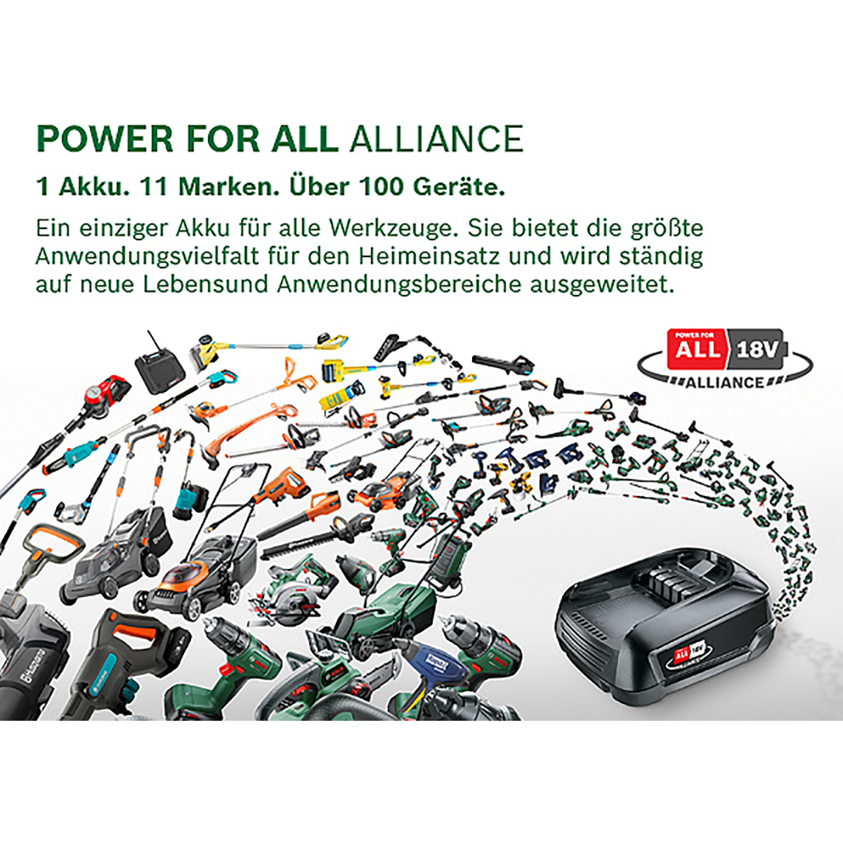 Bosch Akku-Exzenterschleifer EasyOrbit 18V-10, 1 x Akku PBA 18V 2.0Ah