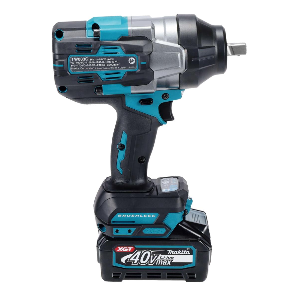 Makita Akku-Schlagschrauber XGT - 40V max. - 1/2 Zoll - 1.360 Nm - 0 - 1.800 U/min - TW003GM201