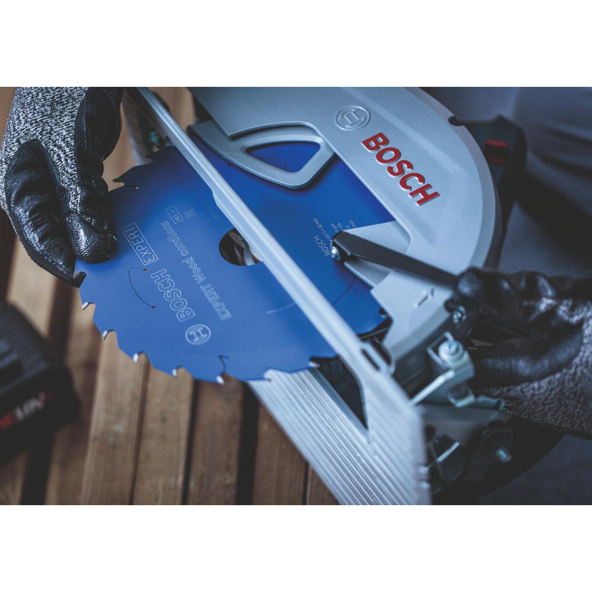 Bosch EXPERT Wood Kreissägeblatt, 140x1,8x20 mm, Z42 mit Reduzierring