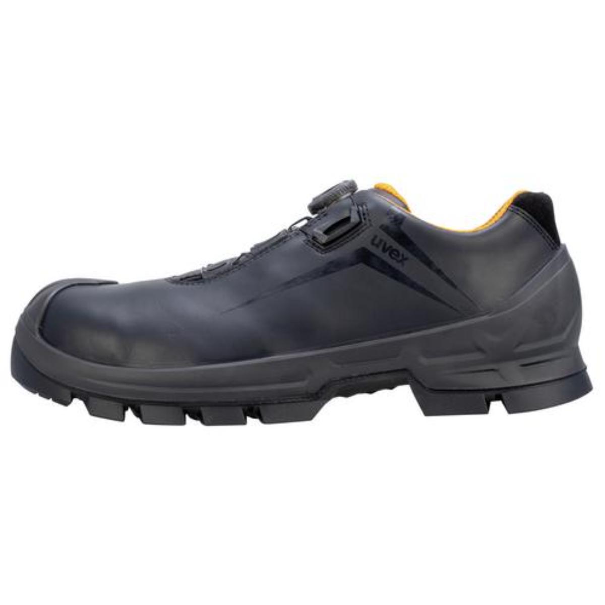 uvex 2 MACSOLE® BOA® Sicherheitsschuh S3L Halbschuh Leder Größe 40 Weite 10