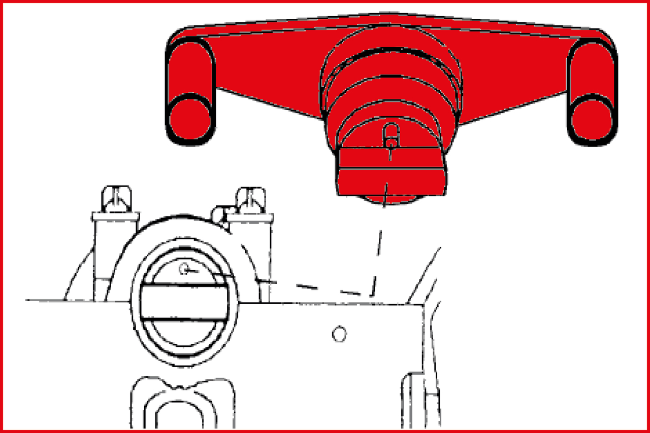 KS Tools Motoreinstell-Werkzeug-Satz für GM - Opel - Saab, 5-tlg