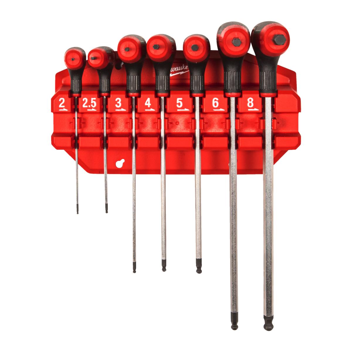 Milwaukee T-Griff-Set, Innensechskant Softgrip Innensechskant