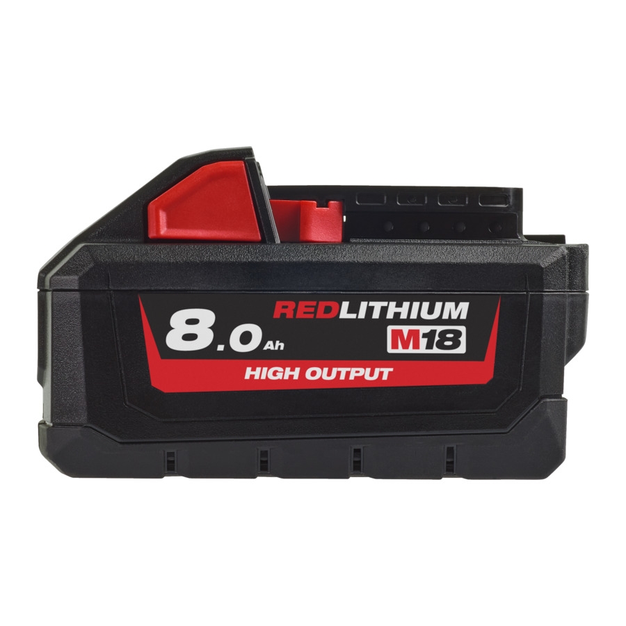 Milwaukee Akku High Output 8.0 Ah M18 HB8