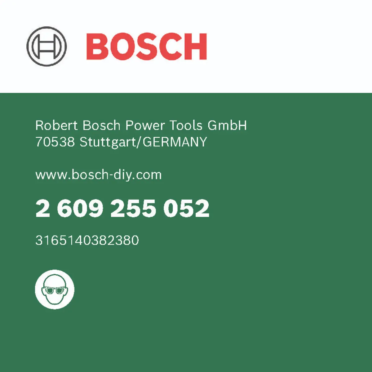 Bosch Metallbohrer HSS-G, DIN 338 D= 8,0 mm, L= 117 mm