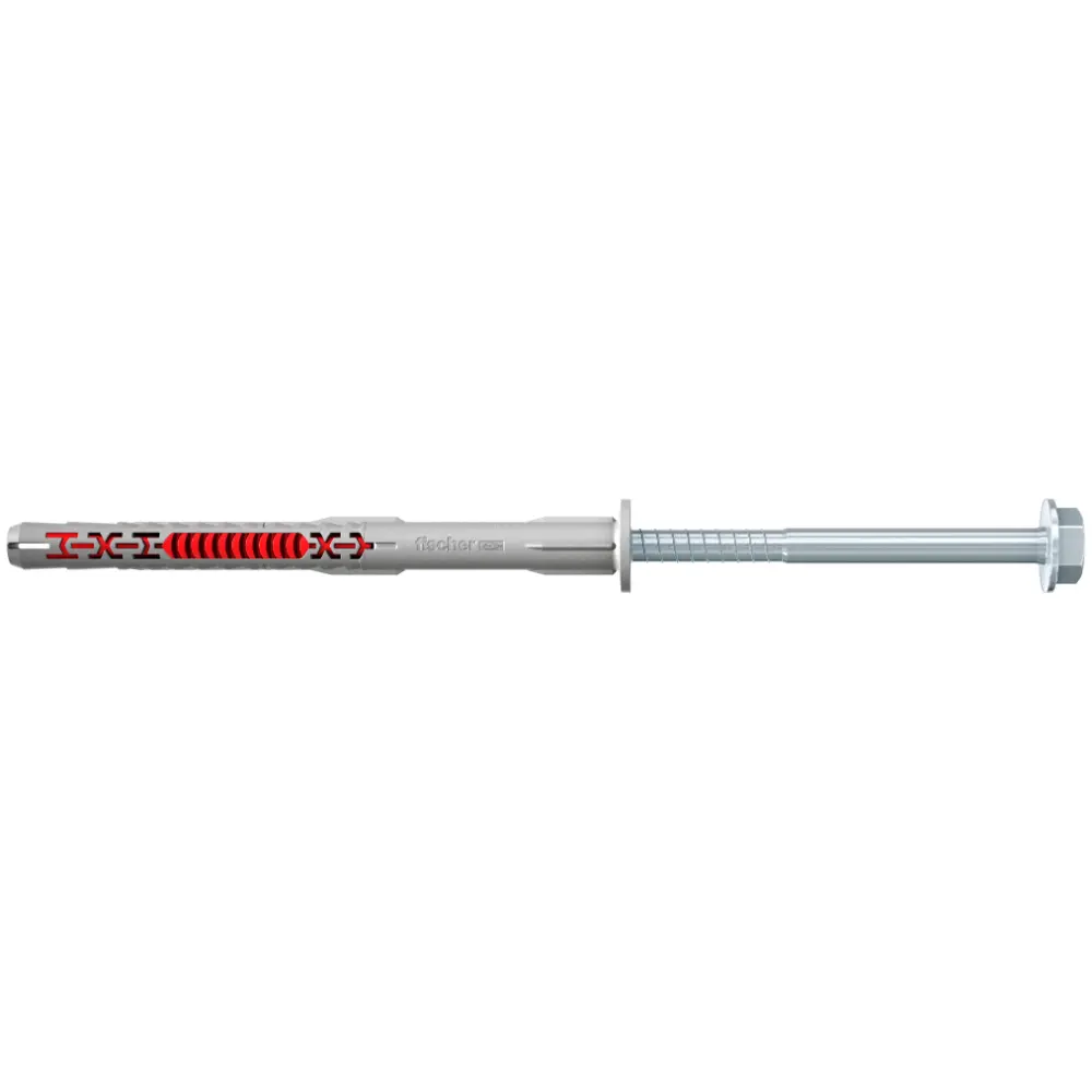 Fischer Langschaftdübel DuoXpand 8x100 FUS mit Sechskantschraube und U-Scheibe