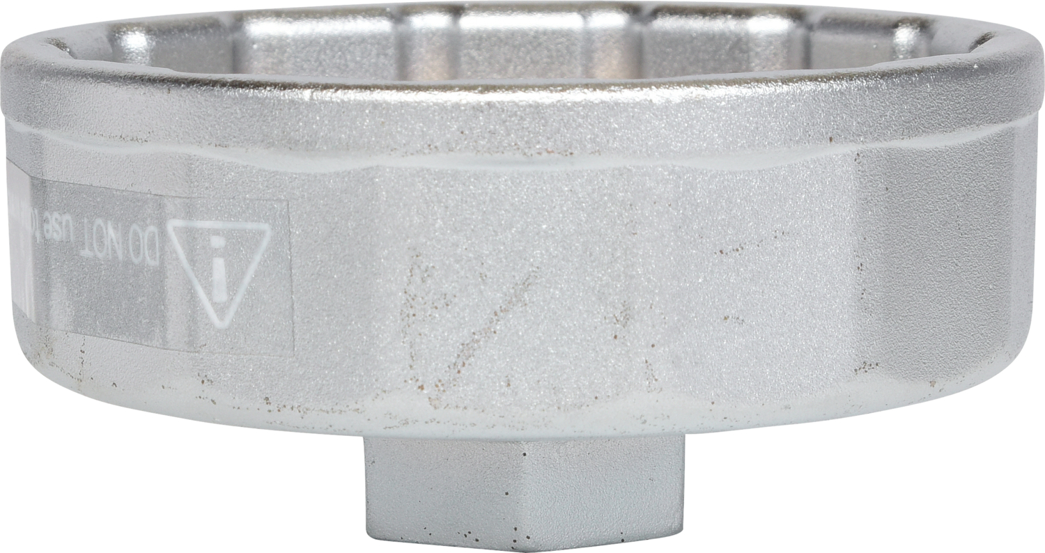 KS Tools 3/8" Ölfilterschlüssel, SW 74,2mm, 14 Flächen