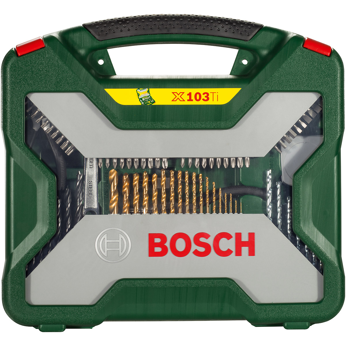 Bosch X-Line-Titanium Bohrer- und Schrauber-Set, 103-teilig