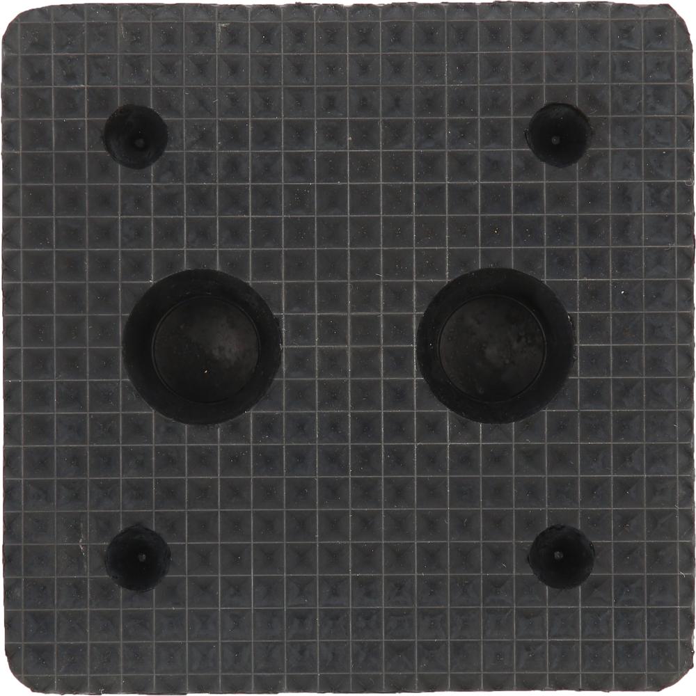 KS Tools Gummiauflage 17 für Hebebühnen, 150 x 150 x 70 mm