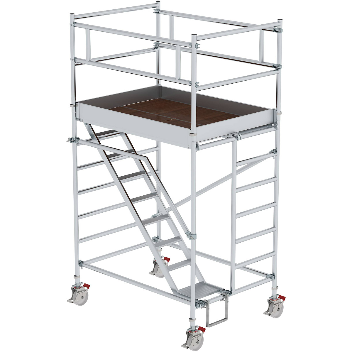 Munk Rollgerüst 1,35 x 1,80 m mit Schrägaufstiegen