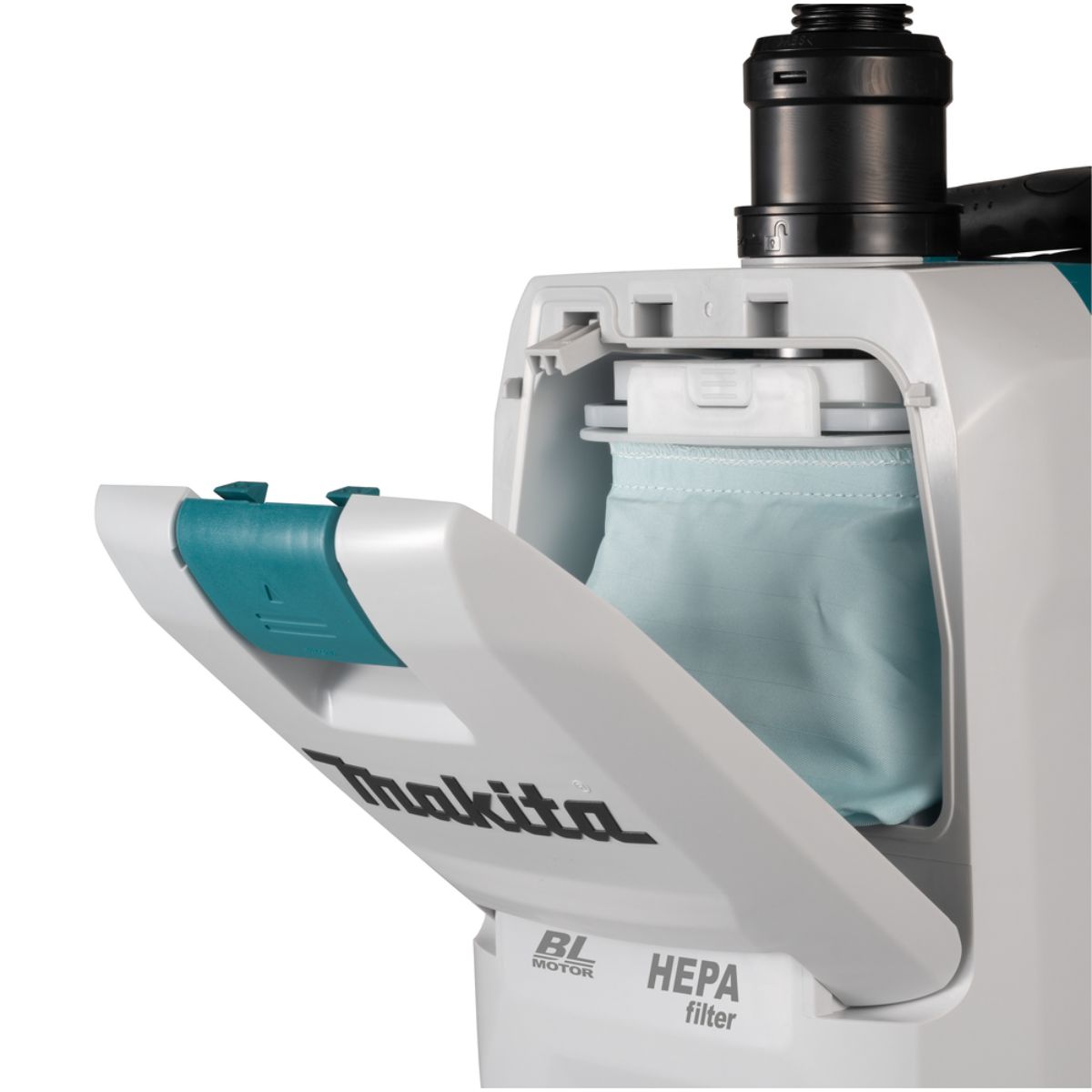 Makita Akku-Rucksackstaubsauger XGT 40V max. (ohne Akku, ohne Ladegerät) VC008GZ