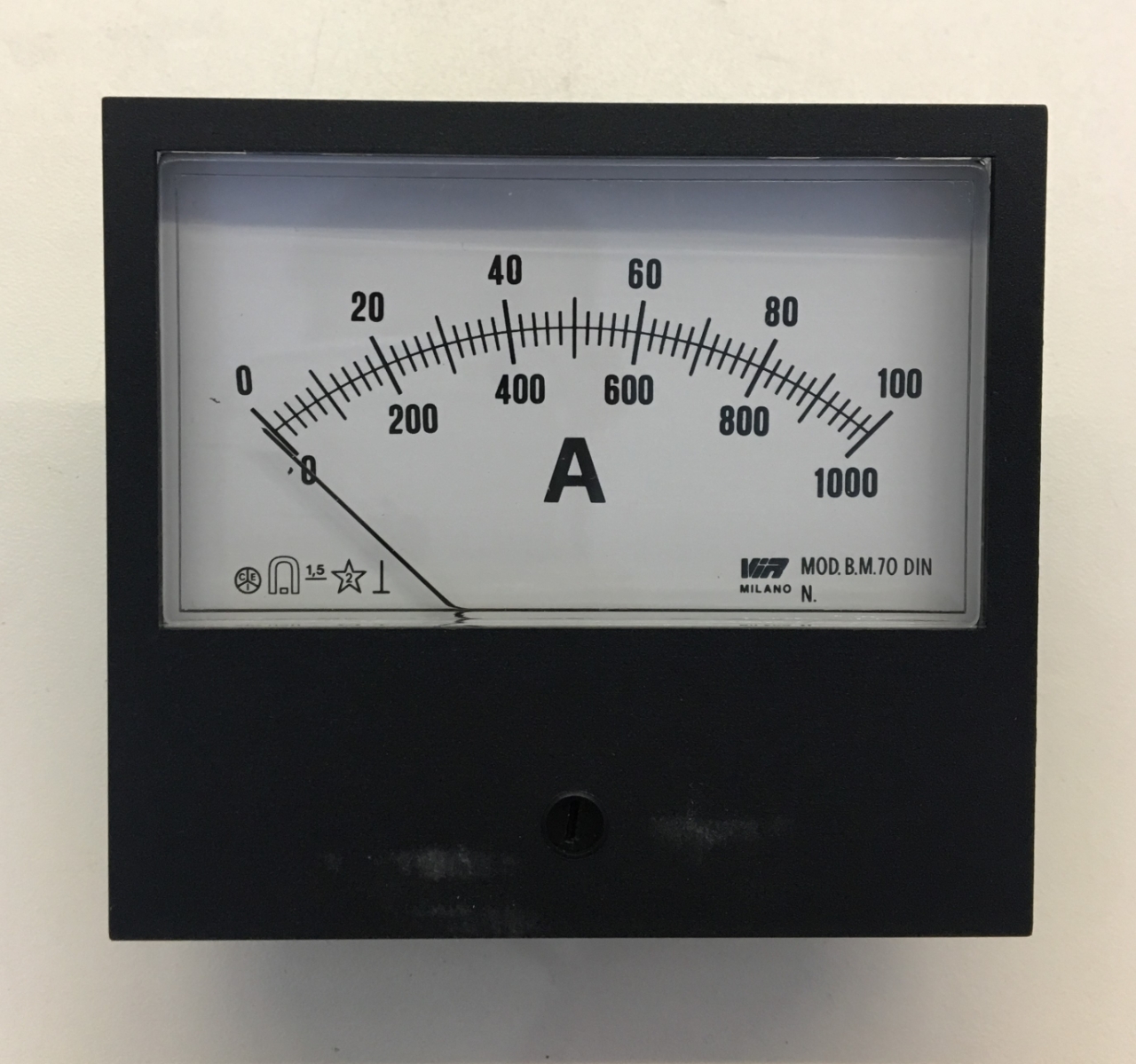 ELMAG Amperemeter 0-100A 95x85mm